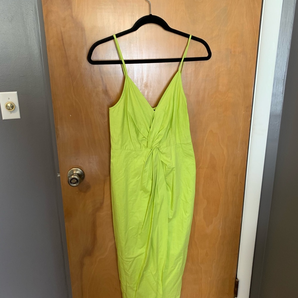 Neon yellow/green dress